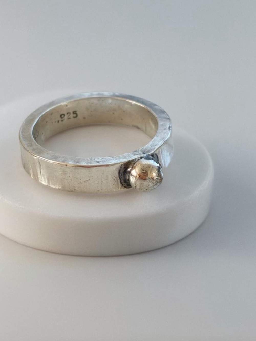 Sterling Silver Ball Ring
size 5 - Picture 8 of 8